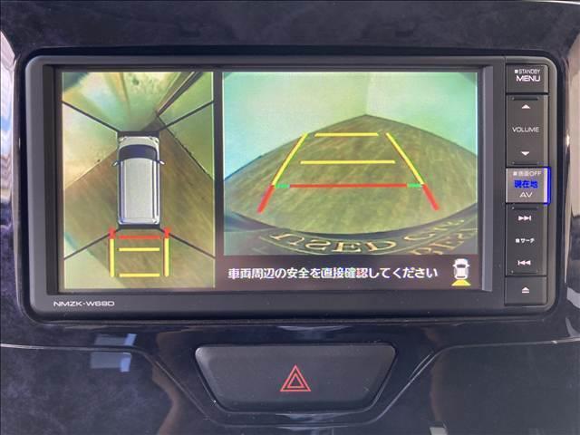 タント カスタムX トップエディションVS SAIII 禁煙車 ナビ フルセグ DVD Bluetooth 全方位カメラ ETC 衝突軽減ブレーキ 横滑り防止装置 車線逸脱防止装置 障害物センサー 両側電動スライドドア LEDヘッドライト スマートキー(8枚目)