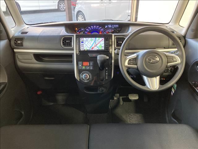 タント Ｘ　ＶＳ　ＳＡＩＩＩ　禁煙車　ナビ　フルセグ　ＤＶＤ　Ｂｌｕｅｔｏｏｔｈ　全方位カメラ　ＥＴＣ　衝突軽減ブレーキ　横滑り防止装置　車線逸脱防止装置　両側電動スライドドア　社外アルミホイール　ＬＥＤヘッドライト　スマートキー（2枚目）