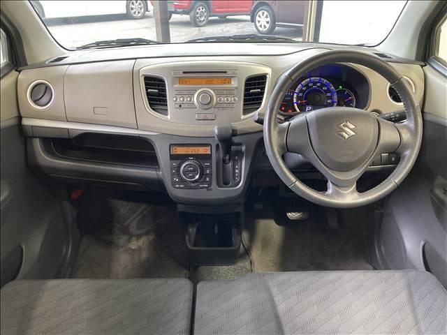 ワゴンＲ ＦＸリミテッド　禁煙車　純正ＣＤコンポ　ＡＢＳ　Ｗエアバック　衝突安全ボディ　アイドリングストップ　盗難防止装置　オートエアコン　純正アルミホイール　社外ＨＩＤヘッドライト　ベンチシート　スマートキー（2枚目）