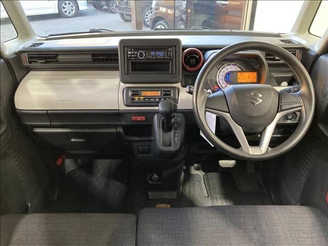 スペーシア ハイブリッドＧ　禁煙車　社外ＣＤコンポ　ＡＢＳ　Ｗエアバック　横滑り防止装置　アイドリングストップ　サイドエアバック　オートエアコン　両側スライドドア　社外アルミホイール　ベンチシート　スマートキー（2枚目）