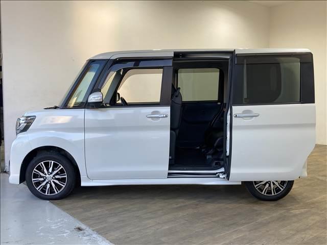 タント カスタムX トップエディションSAIII 禁煙車 ナビ フルセグ DVD Bluetooth バックカメラ ETC 衝突軽減ブレーキ 横滑り防止装置 車線逸脱防止装置 障害物センサー 左側電動スライドドア LEDヘッドライト スマートキー(41枚目)
