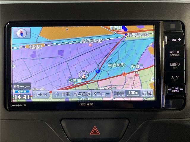 タント X 禁煙車 ナビ フルセグTV DVD Bluetooth対応 バックカメラ ETC 横滑り防止装置 衝突安全ボディ 盗難防止装置 アイドリングストップ 左側電動スライドドア オートエアコン スマートキー(5枚目)