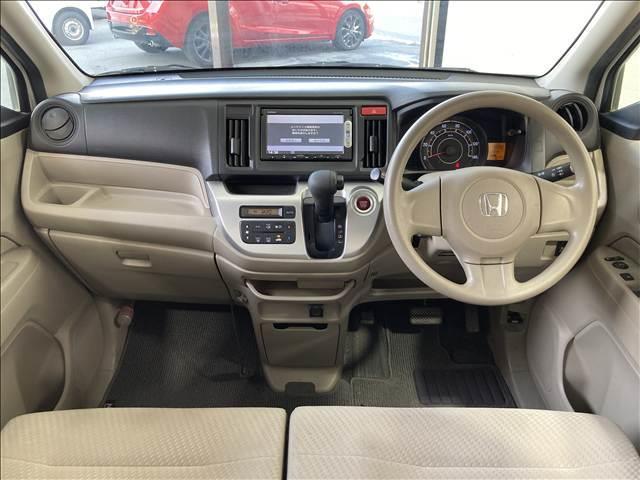 Ｎ－ＷＧＮ Ｇ　純正ナビ　ワンセグ　ＤＶＤ　Ｂｌｕｅｔｏｏｔｈ対応　バックカメラ　ＡＢＳ　Ｗエアバック　横滑り防止装置　アイドリングストップ　盗難防止装置　衝突安全ボディ　オートエアコン　ベンチシート　スマートキー（2枚目）