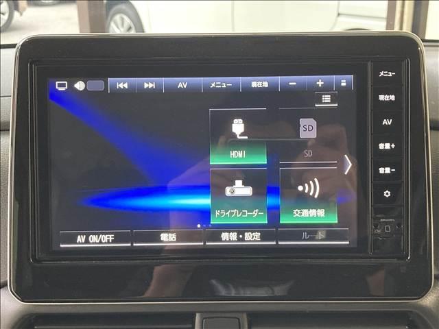ルークス ハイウェイスター　Ｘ　ナビ　フルセグ　ＤＶＤ　Ｂｌｕｅｔｏｏｔｈ　全方位カメラ　　　衝突軽減ブレーキ　横滑り防止装置　衝突安全ボディ　左側電動スライド　純正アルミホイール　オートエアコン　ＬＥＤヘッドライト　スマートキー（8枚目）