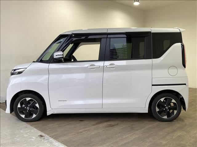 ルークス ハイウェイスター　Ｘ　ナビ　フルセグ　ＤＶＤ　Ｂｌｕｅｔｏｏｔｈ　全方位カメラ　　　衝突軽減ブレーキ　横滑り防止装置　衝突安全ボディ　左側電動スライド　純正アルミホイール　オートエアコン　ＬＥＤヘッドライト　スマートキー（15枚目）