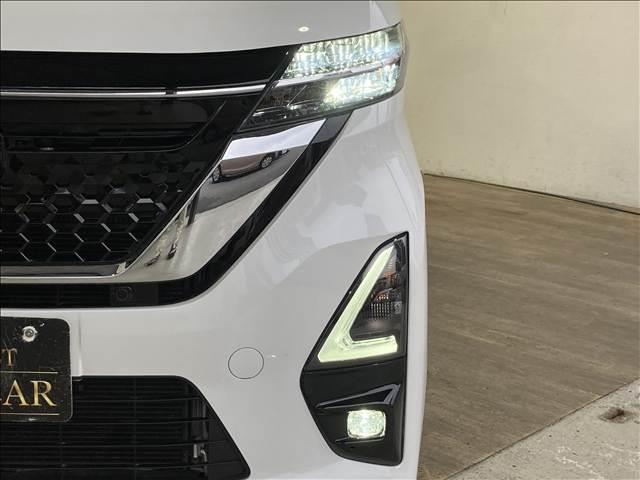 ルークス ハイウェイスター　Ｘ　ナビ　フルセグ　ＤＶＤ　Ｂｌｕｅｔｏｏｔｈ　全方位カメラ　　　衝突軽減ブレーキ　横滑り防止装置　衝突安全ボディ　左側電動スライド　純正アルミホイール　オートエアコン　ＬＥＤヘッドライト　スマートキー（17枚目）