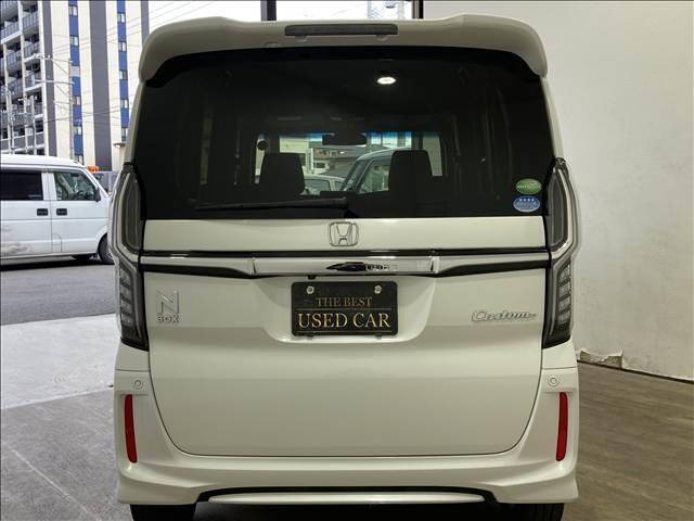 Ｎ－ＢＯＸカスタム Ｇ・Ｌホンダセンシング　純正ナビ　フルセグ　ＤＶＤ　Ｂｌｕｅｔｏｏｔｈ　バックカメラ　ＥＴＣ　衝突軽減ブレーキ　横滑り防止装置　車線逸脱防止装置　クルーズコントロール　左側電動スライド　ＬＥＤヘッドライト　スマートキー（18枚目）