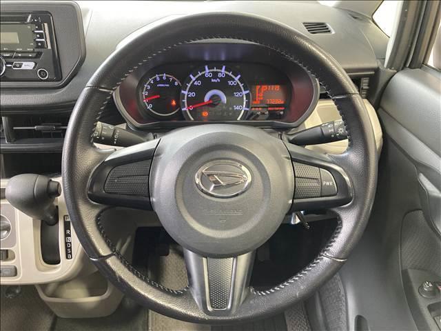 ムーヴ L SAII 社外CDコンポ ETC車載器 衝突軽減ブレーキ 横滑り防止装置 車線逸脱防止装置 衝突安全ボディ ABS Wエアバック アイドリングストップ 盗難防止装置 ベンチシート キーレスエントリー(7枚目)