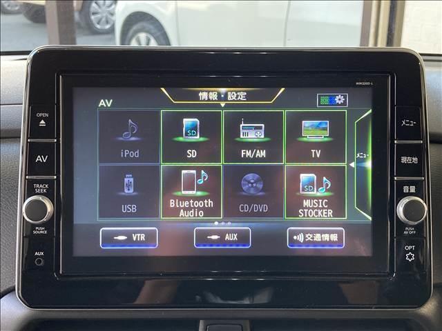 ルークス ハイウェイスター X ナビ フルセグ DVD Bluetooth対応 全方位カメラ ETC車載器 衝突軽減ブレーキ 横滑り防止装置 左側電動スライド 純正アルミホイール オートエアコン LEDヘッドライト スマートキー(7枚目)