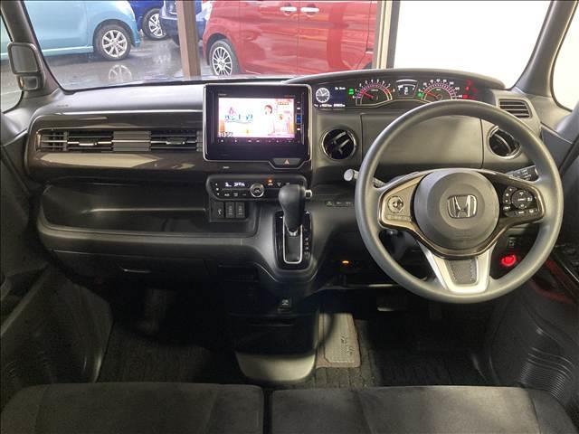 Ｎ－ＢＯＸカスタム Ｇ・Ｌホンダセンシング　ナビ　フルセグ　ＤＶＤ　Ｂｌｕｅｔｏｏｔｈ　バックカメラ　ＥＴＣ　衝突軽減ブレーキ　横滑り防止装置　車線逸脱防止装置　クルーズコントロール　左側電動スライドドア　純正アルミホイール　ＬＥＤヘッドライト（2枚目）