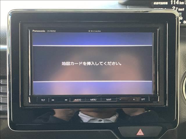Ｎ－ＢＯＸカスタム Ｇ・Ｌホンダセンシング　社外ナビ　フルセグＴＶ　Ｂｌｕｅｔｏｏｔｈ　ＣＤ・ＤＶＤ再生　バックカメラ　ＥＴＣ　両側スライド片側電動スライドドア　ＬＥＤヘッドライト　車線逸脱防止　衝突軽減ブレーキ　スリップ防止　純正アルミ（5枚目）
