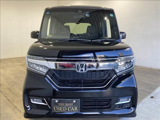 Ｎ－ＢＯＸカスタム Ｇ・Ｌホンダセンシング　社外ナビ　フルセグＴＶ　Ｂｌｕｅｔｏｏｔｈ　ＣＤ・ＤＶＤ再生　バックカメラ　ＥＴＣ　両側スライド片側電動スライドドア　ＬＥＤヘッドライト　車線逸脱防止　衝突軽減ブレーキ　スリップ防止　純正アルミ（14枚目）