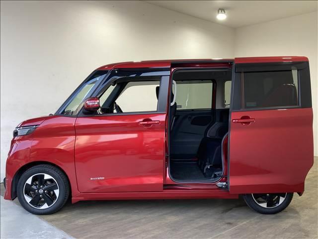 ルークス ハイウェイスター X プロパイロットエディション ナビ フルセグ DVD Bluetooth 全方位カメラ ETC 衝突軽減ブレーキ 横滑り防止装置 プロパイロット 両側電動スライドドア 純正アルミホイール LEDヘッドライト スマートキー(45枚目)