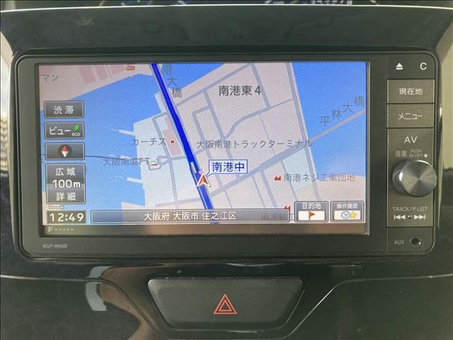 タント カスタムＲＳ　トップエディションＳＡＩＩ　ナビ　フルセグ　ＤＶＤ　Ｂｌｕｅｔｏｏｔｈ対応　バックカメラ　ＥＴＣ　衝突軽減ブレーキ　横滑り防止装置　車線逸脱防止装置　両側電動スライドドア　純正アルミホイール　ＬＥＤヘッドライト　スマートキー（5枚目）