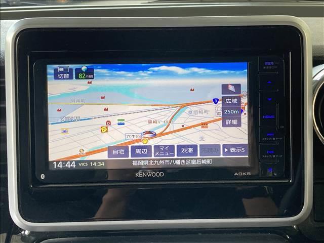 フレアワゴンカスタムスタイル ハイブリッドＸＳ　ナビ　フルセグ　ＤＶＤ　Ｂｌｕｅｔｏｏｔｈ　バックカメラ　ＥＴＣ　衝突軽減ブレーキ　横滑り防止装置　車線逸脱防止装置　クリアランスソナー　両側電動スライド　運転席シートヒーター　ＬＥＤヘッドライト（5枚目）