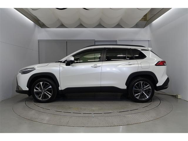 カローラクロス ハイブリッド　Ｚ　電動シート　衝突軽減ブレ　メモリーナビ　ＬＥＤライト　オートクルーズコントロール　ミュージックプレイヤー接続可　キーレス　アルミホイール　フルセグＴＶ　ドラレコ　４ＷＤ　スマートキー　盗難防止システム（2枚目）