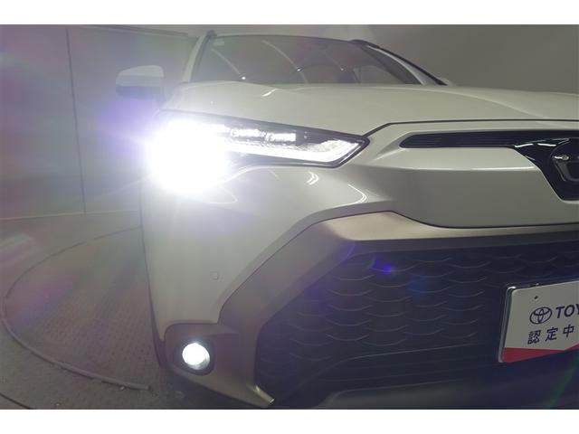 カローラクロス ハイブリッド　Ｚ　電動シート　衝突軽減ブレ　メモリーナビ　ＬＥＤライト　オートクルーズコントロール　ミュージックプレイヤー接続可　キーレス　アルミホイール　フルセグＴＶ　ドラレコ　４ＷＤ　スマートキー　盗難防止システム（22枚目）