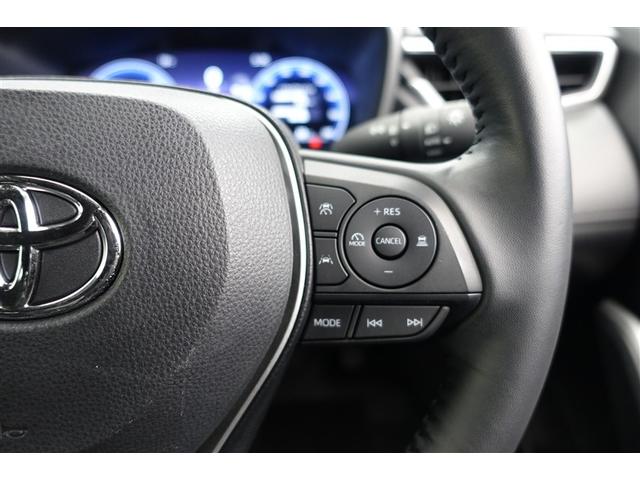 カローラクロス ハイブリッド　Ｚ　電動シート　衝突軽減ブレ　メモリーナビ　ＬＥＤライト　オートクルーズコントロール　ミュージックプレイヤー接続可　キーレス　アルミホイール　フルセグＴＶ　ドラレコ　４ＷＤ　スマートキー　盗難防止システム（38枚目）