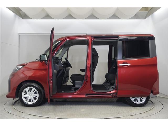 ルーミー G 追突軽減ブレーキ パワステ Aストップ LEDライト Rカメラ 記録簿付 横滑り防止システム エアバック セキュリティーアラーム パワーウィンドウ 運転席助手席エアバック ナビ&TV ETC DVD(2枚目)