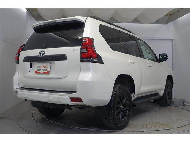 ランドクルーザープラド ＴＸ　Ｌパッケージ　マットブラックエディション　アルミ　ＡＢＳ　ＥＴＣ車載器　電動シート　盗難防止装置　メモリーナビ　キーレス　ＬＥＤヘッドランプ　レザー　クルコン　スマートエントリー　Ｂカメラ　エアコン　ミュージックプレイヤー接続可　記録簿（3枚目）