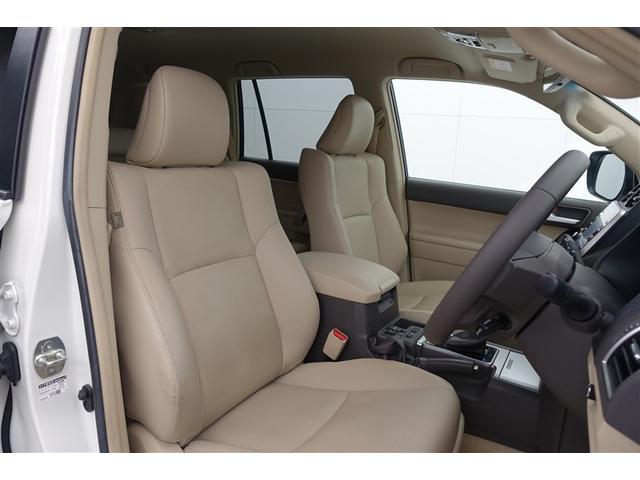 ランドクルーザープラド ＴＸ　Ｌパッケージ　マットブラックエディション　アルミ　ＡＢＳ　ＥＴＣ車載器　電動シート　盗難防止装置　メモリーナビ　キーレス　ＬＥＤヘッドランプ　レザー　クルコン　スマートエントリー　Ｂカメラ　エアコン　ミュージックプレイヤー接続可　記録簿（5枚目）