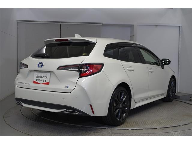 カローラツーリング ハイブリッド　ダブルバイビー　サイドエアバック　点検記録簿付　Ｂカメ　ＬＥＤヘットライト　盗難防止　Ａストップ　ＥＳＣ　アルミホイル　キーレスエントリー　ＴＶ　スマートエントリー　オートクルーズ　エアコン　ＥＴＣ付　ＰＳ　ＡＢＳ（3枚目）