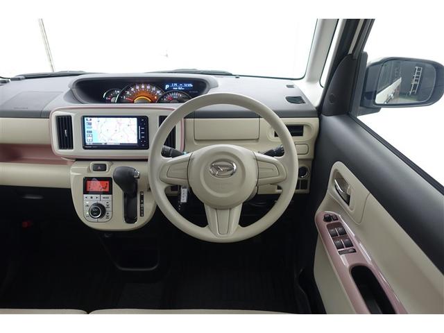 ムーヴキャンバス Ｇ　メイクアップ　左右パワースライド　ワンオーナー車　ＶＳＣ　ＥＴＣ付き　地デジフルセグ　パワーウィンド　スマートキ－　ナビＴＶ　フルオートエアコン　ＬＥＤライト　リモコンキー　メモリナビ　ＤＶＤ再生　ベンチシート（4枚目）