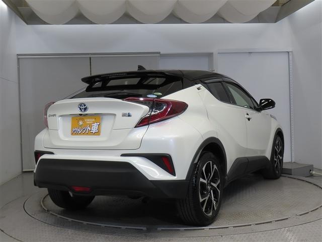 Ｃ－ＨＲ Ｇ　エマージェンシーブレーキ　１オーナ　カーテンエアバック　ＥＳＣ　パワーウインドウ　バックモニタ－　パワステ　ＬＥＤヘッドライ　ＴＶナビ　キーレスエントリー　フルオートエアコン　ＡＷ　アイドルストップ（3枚目）