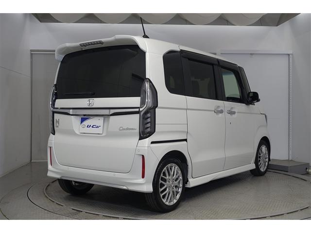 Ｎ－ＢＯＸカスタム Ｌターボ　Ｗパワスラ　スマキ　プリクラッシュセーフティー　地デジ対応　後カメラ　ＥＳＣ　サイドエアバック　ＥＣＯＮ　ＤＶＤ再生可　キーレスエントリー　ＬＥＤヘットライト　Ａクルーズ　ナビＴＶ　ＥＴＣ付　Ｄレコ（3枚目）