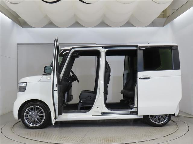 Ｎ－ＢＯＸカスタム ターボ　ナビ＆ＴＶ　自動追従　Ｂモニター　１オーナー　ＤＶＤ再生可　盗難防止装置　誤発進抑制機能　キーレスエントリー　サイドカーテンエアバック　ＡＷ　横滑り防止　運転席エアバッグ　パワーステアリング　ＡＡＣ（2枚目）