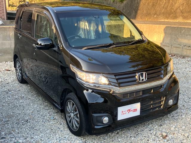 Ｎ－ＷＧＮカスタム Ｇ・ターボパッケージ　ナビテレビ　バックカメラ　ＥＴＣ　スマートキー　プッシュスタート　セキュリティー　純正アルミホイール　ＨＩＤライト　パドルシフト（3枚目）