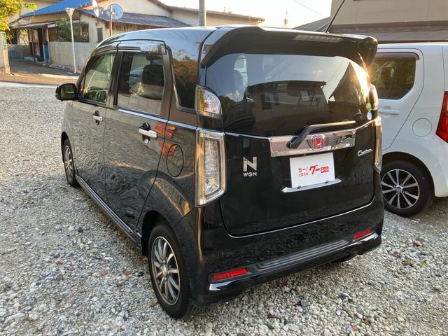 Ｎ－ＷＧＮカスタム Ｇ・ターボパッケージ　ナビテレビ　バックカメラ　ＥＴＣ　スマートキー　プッシュスタート　セキュリティー　純正アルミホイール　ＨＩＤライト　パドルシフト（7枚目）