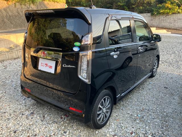 Ｎ－ＷＧＮカスタム Ｇ・ターボパッケージ　ナビテレビ　バックカメラ　ＥＴＣ　スマートキー　プッシュスタート　セキュリティー　純正アルミホイール　ＨＩＤライト　パドルシフト（8枚目）