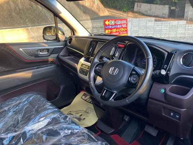 Ｎ－ＷＧＮカスタム Ｇ・ターボパッケージ　ナビテレビ　バックカメラ　ＥＴＣ　スマートキー　プッシュスタート　セキュリティー　純正アルミホイール　ＨＩＤライト　パドルシフト（12枚目）