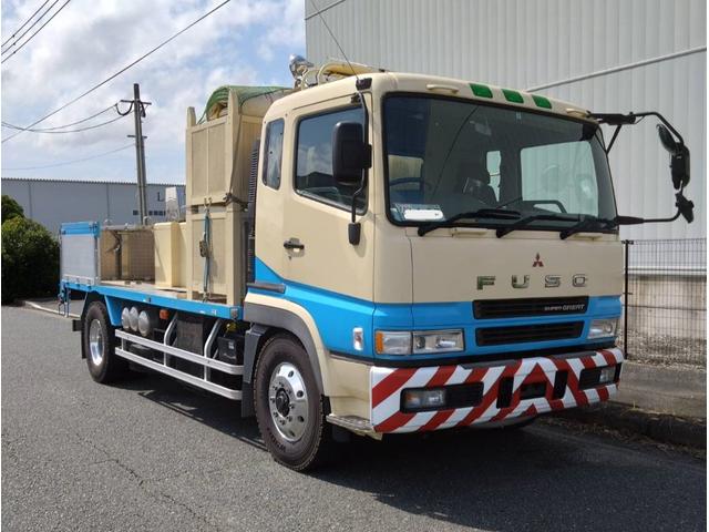 スーパーグレート 　ポンプ車　ＰＴＯ付き追加ラジエター　ＰＴＯオイルクーラー（3枚目）