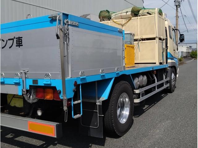 スーパーグレート 　ポンプ車　ＰＴＯ付き追加ラジエター　ＰＴＯオイルクーラー（5枚目）