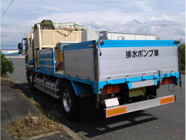 スーパーグレート 　ポンプ車　ＰＴＯ付き追加ラジエター　ＰＴＯオイルクーラー（7枚目）