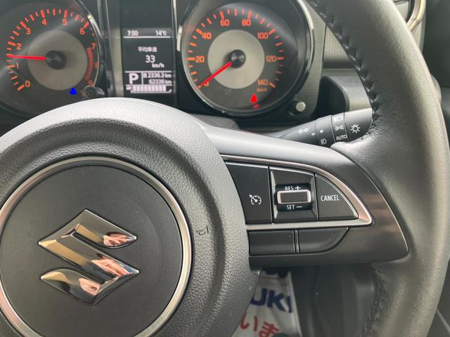 ジムニー ＸＣ　バックアイカメラ／サポカー　デュアルセンサーブレーキサポート│ＬＥＤヘッドランプ│ナビ・ＴＶ│クルーズコントロールシステム│ＥＴＣ│１６インチアルミホイール│本革巻ステアリングホイール（12枚目）