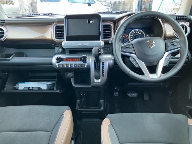 クロスビー HYBRID MZ 4型 全方位カメラ装着車/サポカー ホワイト2トーンルーフ│インパネブラウン│LEDヘッドランプ│デュアルカメラブレーキサポート│オートエアコン│16インチアルミホイール(8枚目)