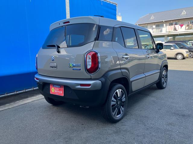 クロスビー HYBRID MZ 4型 全方位カメラ装着車/サポカー ホワイト2トーンルーフ│インパネブラウン│LEDヘッドランプ│デュアルカメラブレーキサポート│オートエアコン│16インチアルミホイール(10枚目)