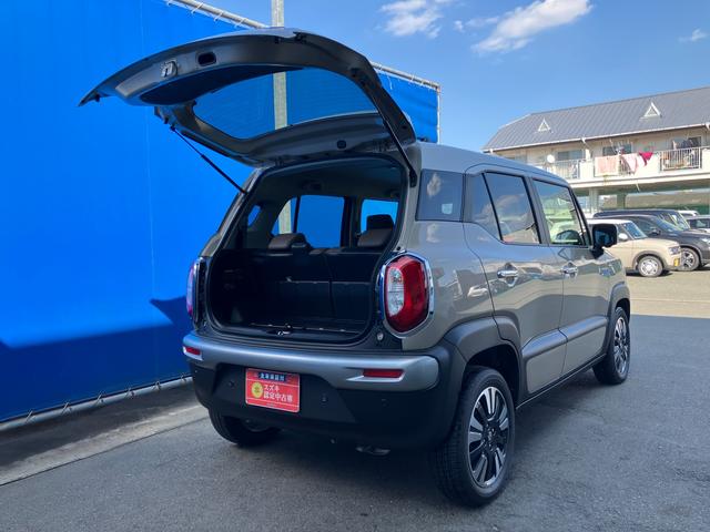 クロスビー HYBRID MZ 4型 全方位カメラ装着車/サポカー ホワイト2トーンルーフ│インパネブラウン│LEDヘッドランプ│デュアルカメラブレーキサポート│オートエアコン│16インチアルミホイール(11枚目)