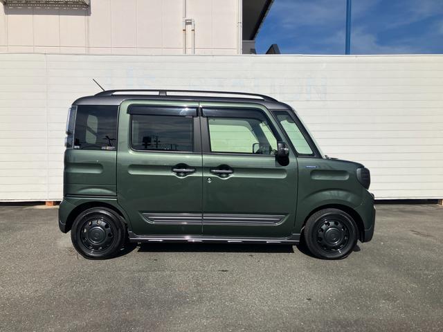 スペーシアギア ＨＹＢＲＩＤ　ＸＺターボ　２型　パドルシフト／サポカー　ＬＥＤヘッドランプ│後席両側パワースライドドア│デュアルカメラブレーキサポート│スリムサーキュレーター│ガンメタリック２トーン│１４インチアルミホイール（9枚目）