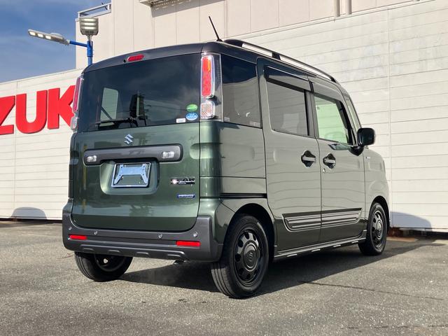 スペーシアギア ＨＹＢＲＩＤ　ＸＺターボ　２型　パドルシフト／サポカー　ＬＥＤヘッドランプ│後席両側パワースライドドア│デュアルカメラブレーキサポート│スリムサーキュレーター│ガンメタリック２トーン│１４インチアルミホイール（10枚目）