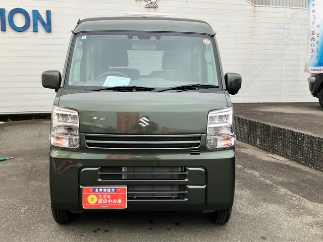 エブリイ ＰＣ　６型　ＬＥＤヘッドランプ／サポカー　デュアルカメラブレーキサポート│マニュアルエアコン│１２インチホイールキャップ│マニュアルエアコン（5枚目）