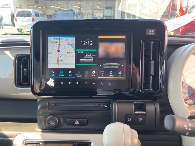 ワゴンRスマイル HYBRID S 3型 全方位ナビ装着車/サポカー スズキコネクト│後席左側パワースライドドア│デュアルセンサーブレーキサポートII│LEDヘッドランプ│14インチホイールキャップ│ヘッドアップディスプレイ│ベージュ2トーン(12枚目)