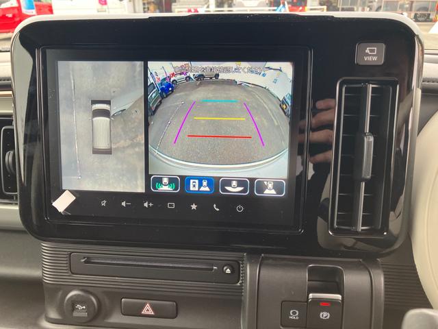 ワゴンRスマイル HYBRID S 3型 スズキコネクト装着車/サポカー 全方位モニター付ナビ│後席左側パワースライドドア│デュアルセンサーブレーキサポートII│LEDヘッドランプ│グレージュ2トーン│ヘッドアップディスプレイ(6枚目)