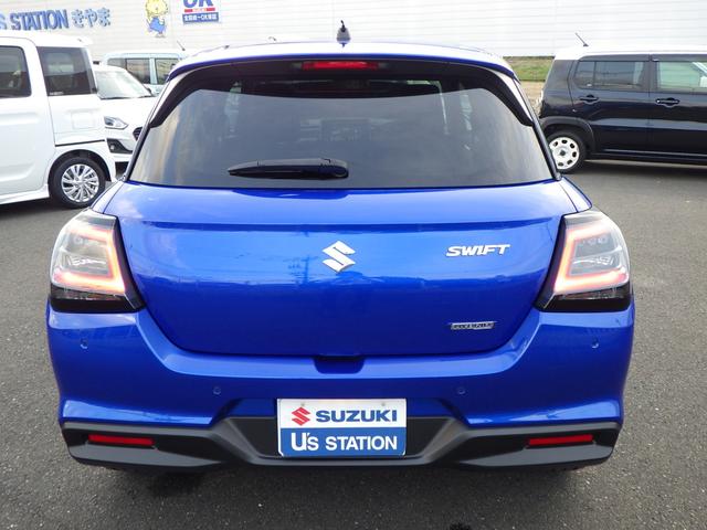 スイフト ＨＹＢＲＩＤ　ＭＺ　セーフティサポート　スズキコネクト対応　９インチディスプレイオーディオ　アダプティブクルーズコントロール　ＬＥＤヘッド＆ポジション＆フォグ　ブラインドスポットモニター　リヤクロストラフィックアラート　電動パーキングブレーキ＆ブレーキホールド（5枚目）