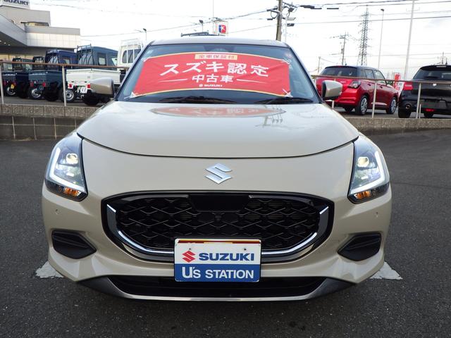 スイフト HYBRID MX 全方位モニター付ナビ スズキコネクト対応 セーフティサポート アダプティブクルーズコントロール ブラインドスポットモニター リヤクロストラフィックアラート LEDヘッドランプ フロントシートサイドエアバッグ カーテンエアバッグ スマートキー(3枚目)