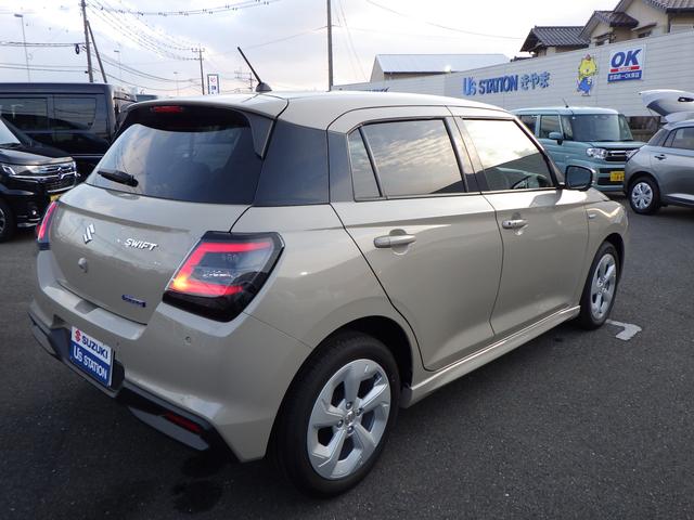 スイフト HYBRID MX 全方位モニター付ナビ スズキコネクト対応 セーフティサポート アダプティブクルーズコントロール ブラインドスポットモニター リヤクロストラフィックアラート LEDヘッドランプ フロントシートサイドエアバッグ カーテンエアバッグ スマートキー(48枚目)