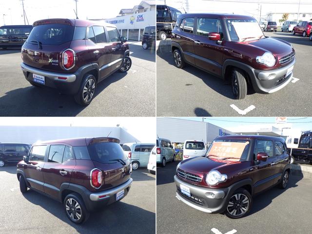 クロスビー HYBRID MZ 4型 スズキセーフティサポート アダプティブクルーズコントロール マニュアルモード付パドルシフト 4WD サイドエアバック&カーテンエアバック ハイビーム&オートライト LEDヘッドランプ 全方位カメラ(3枚目)